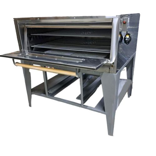 Horno para pizza con piedra refactaria